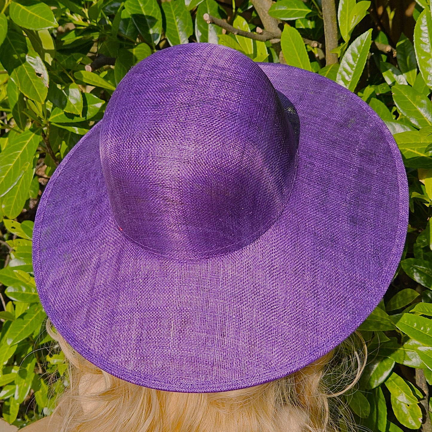 simple hat purple